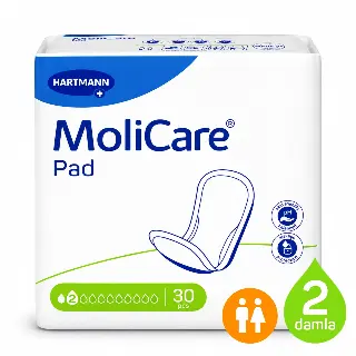 MoliCare Pad 2 Damla ince mesane pedi 30 adet