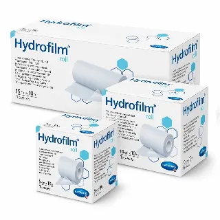 HARTMANN Hydrofilm Roll şeffaf film sabitleme rulosu kutu ve seçenekleri