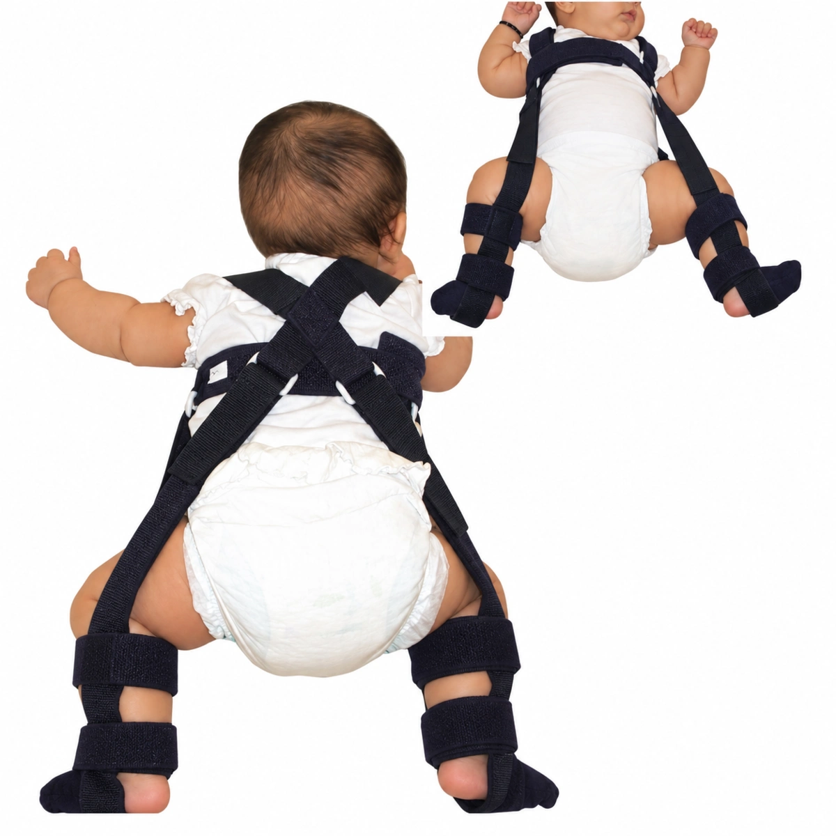 Orthocare 5010 Pavlic harness Ida ayak bölmeli pavlik bandajı
