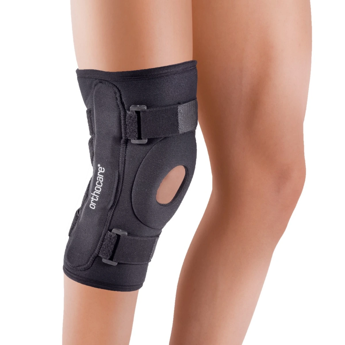 Orthocare 6160 Genucare hyperX çelik eklemli hiperekstansiyon için dizlik