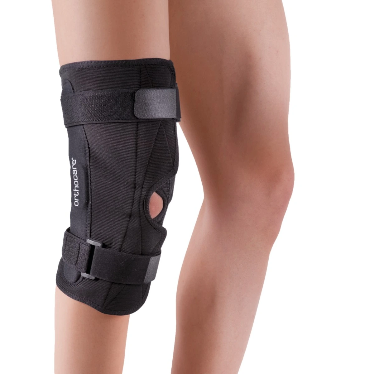 Orthocare 6755 Genucare Air-X stable wrap Air-X dokuma çelik eklemli önden açık dizlik