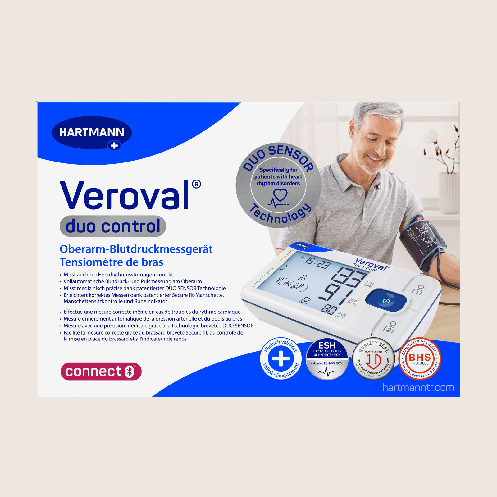 Veroval Duo Control Bluetooth DUO SENSOR teknolojisi tanıtımı